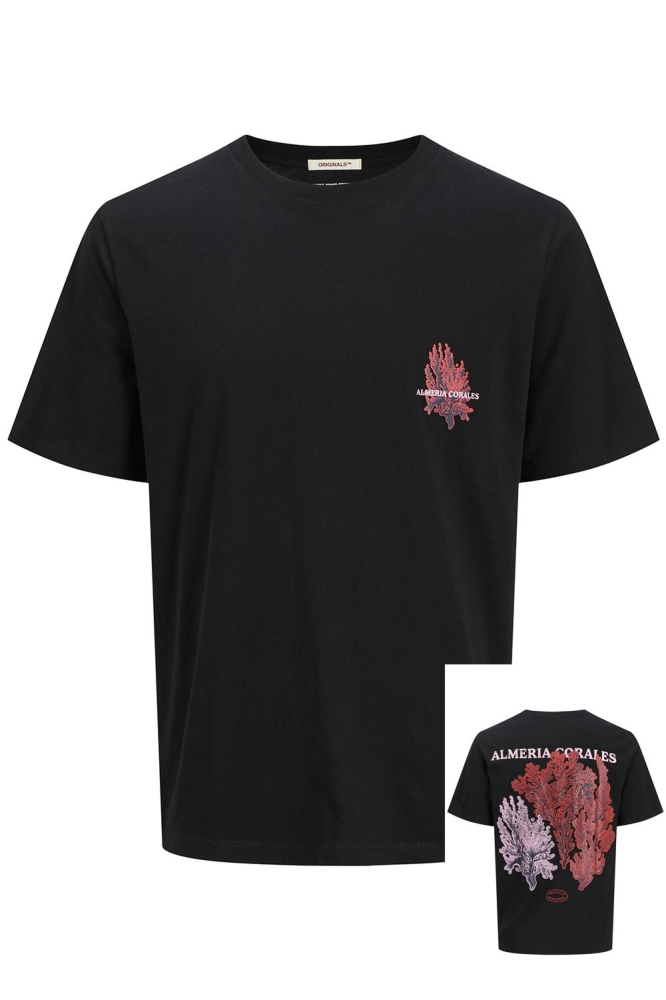 JORCANGGU ILLU TEE SS CREW NECK 12277228 BLACK